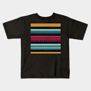 Tile pattern art 12 regular grid Kids T-Shirt